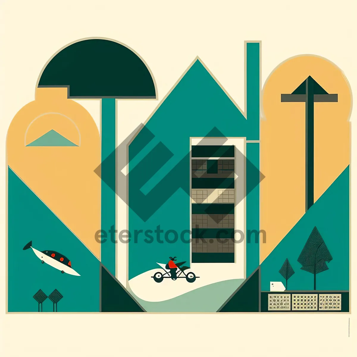 Picture of Business Icon Set: Stylish Symbol Designs