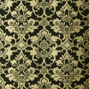 Elegant vintage silk floral pattern wallpaper.