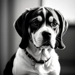 Studio Portrait of Adorable Dalmatian Puppy