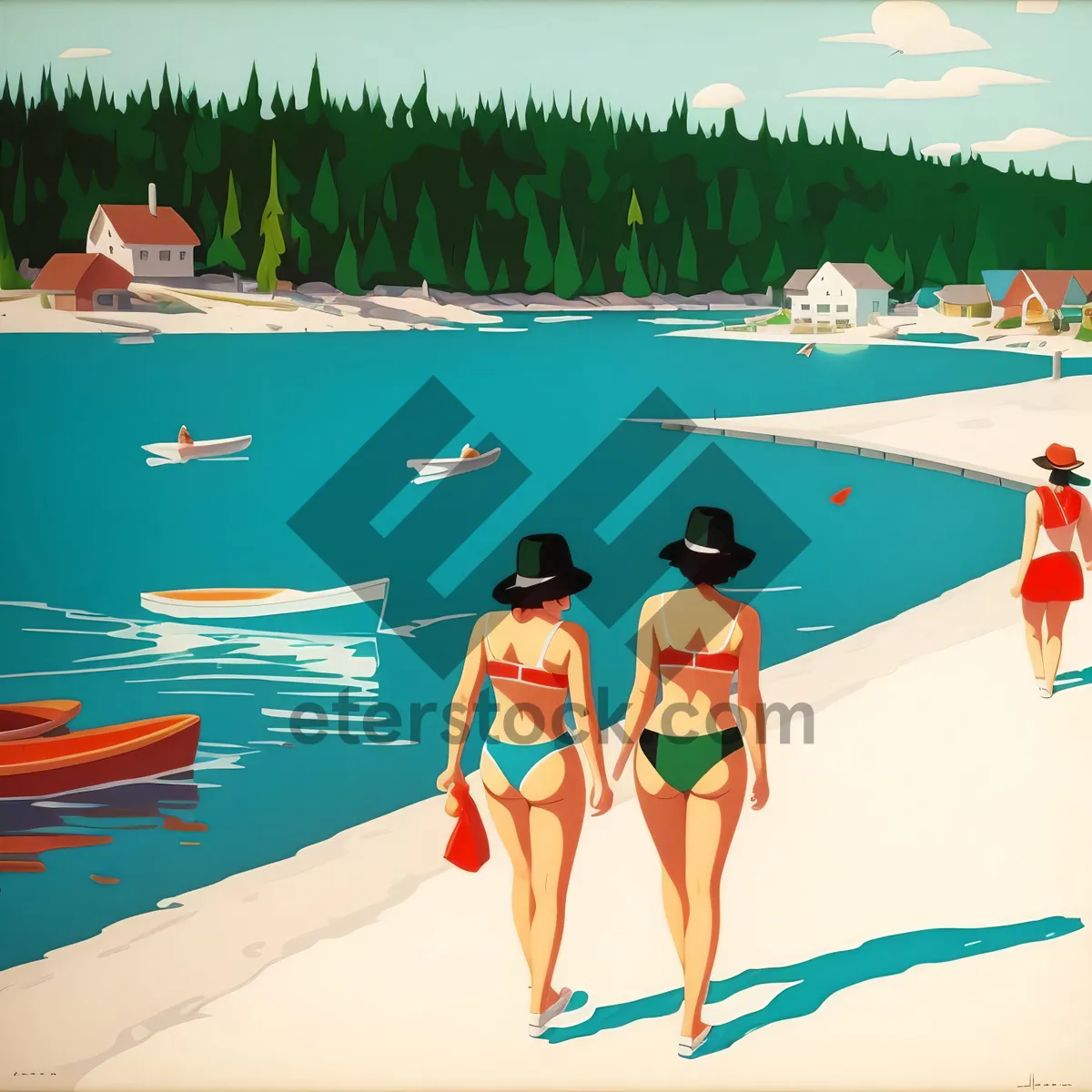 Picture of Sandy Beach Fun in the Sun