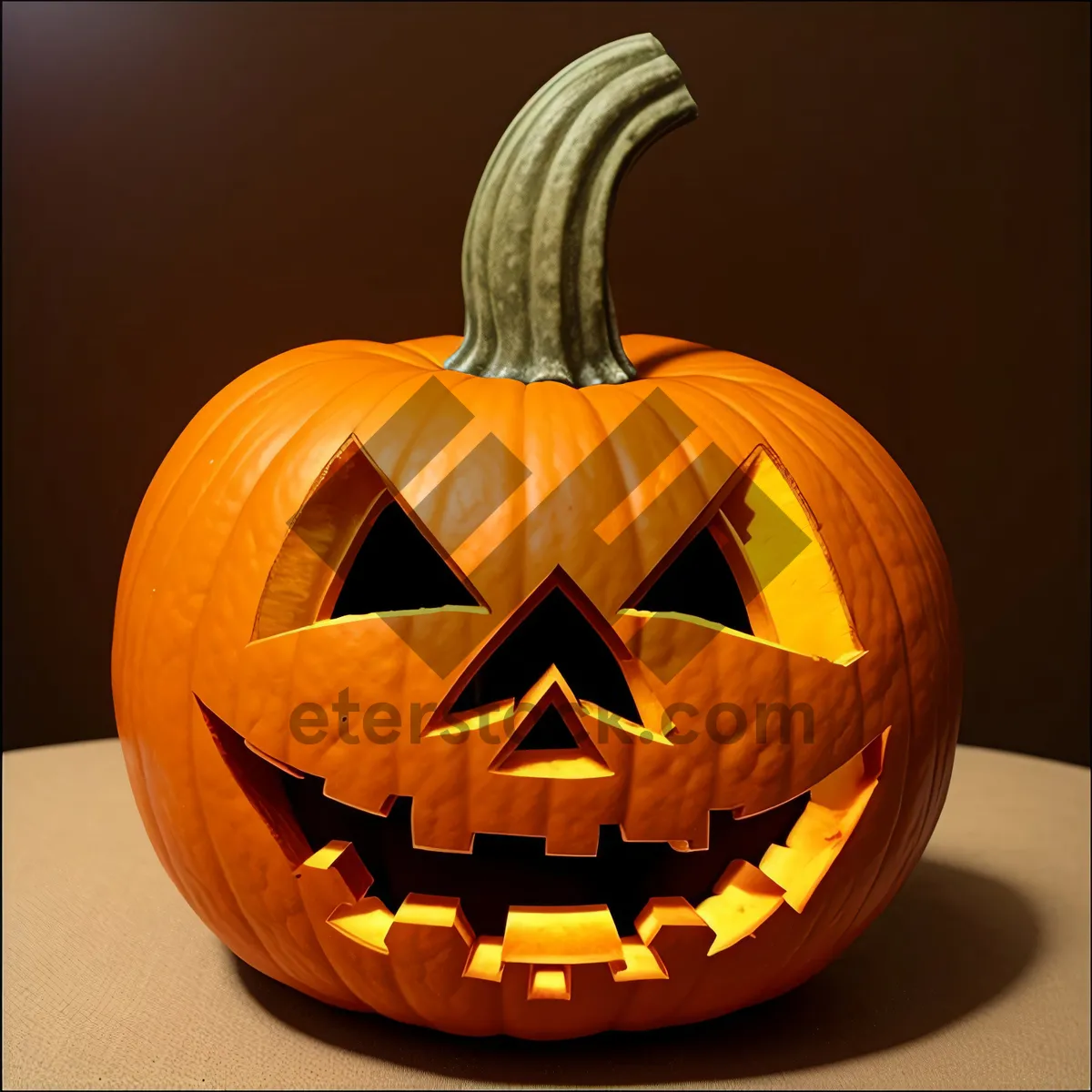 Picture of Harvest Glow: Spooky Halloween Jack-o'-Lantern Lantern