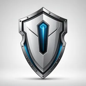 3D graphic gem icon symbol design
