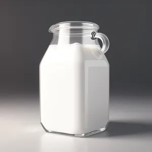 Clean and Healthy Glass Milk Bottle