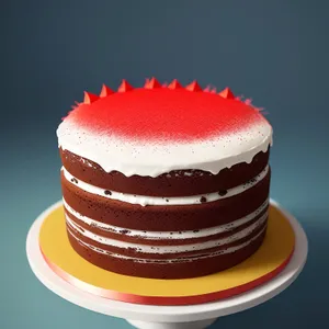 Delicious Fruit Jelly Cake with Fresh Strawberries