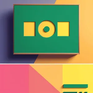 3D Box Set Icon Design Template