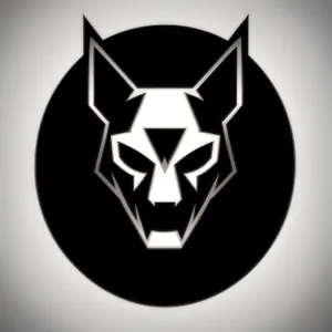 Shiny Round Web Buttons Set - Black Glossy Graphic Circle