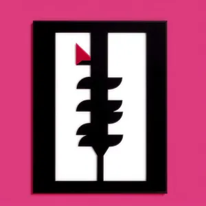 Symbolic Graphic Design: Artful Decorative Sign