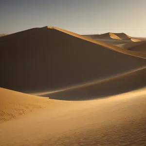 Majestic Moroccan Dune: Endless Sands and Sun.