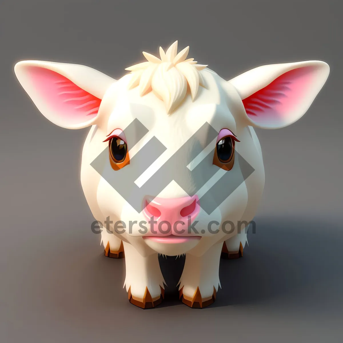 Picture of Pink Ceramic Piggy Bank - Savings and Wealth