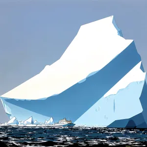 Serene Schooner Sailing on Sparkling Seas