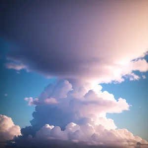 Vibrant Skies: A Summer Day's Cloudscape