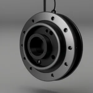 Mechanical pulley technology: A sturdy metal device for efficient machinery.