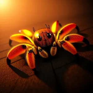 Insect Close-Up: Beautiful Ladybug on Flower