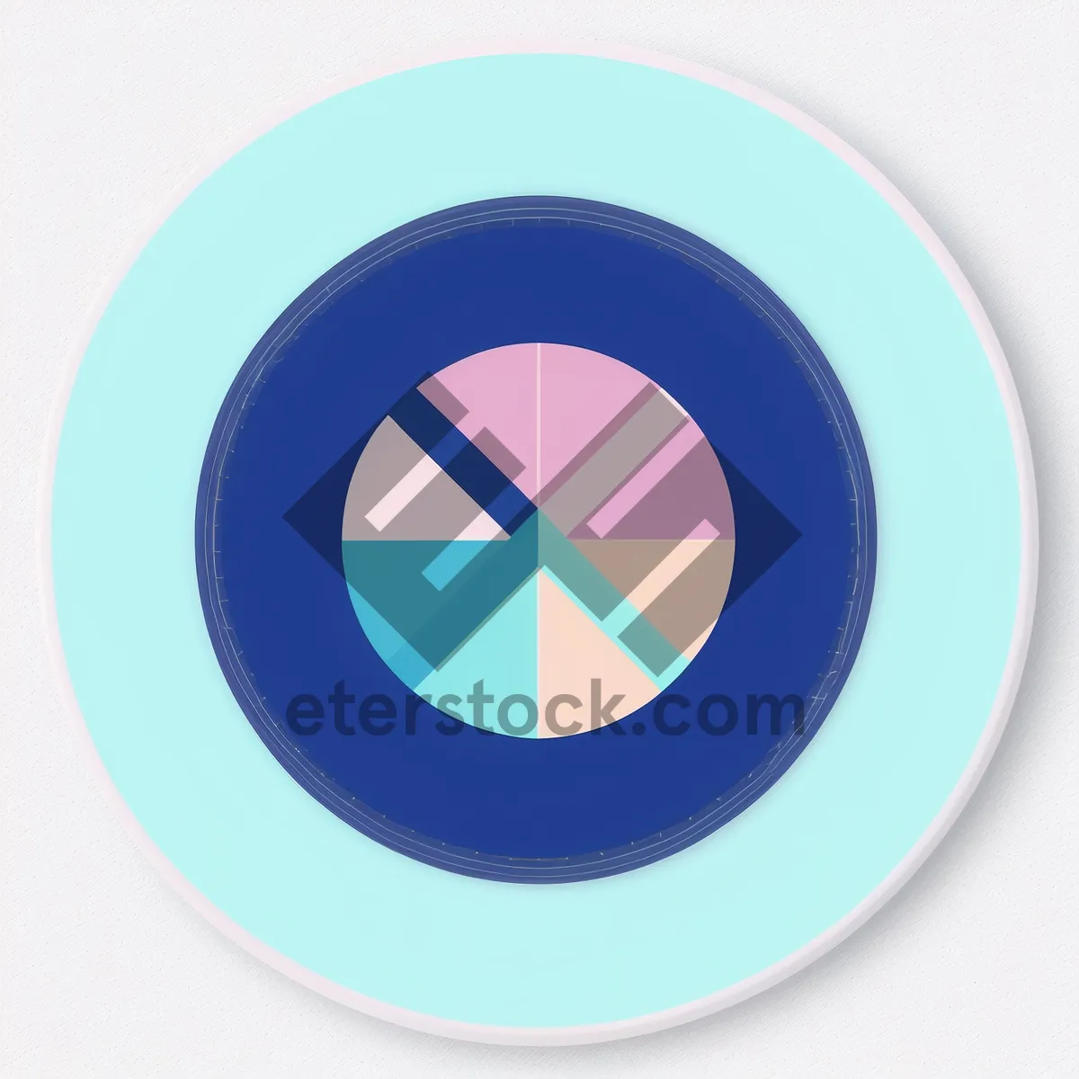 Picture of 3D Round Glossy Web Button