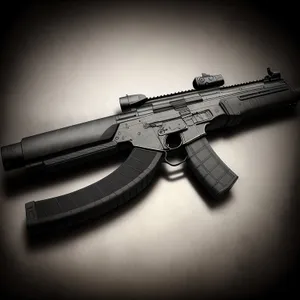 Assault Rifle in Military Combat