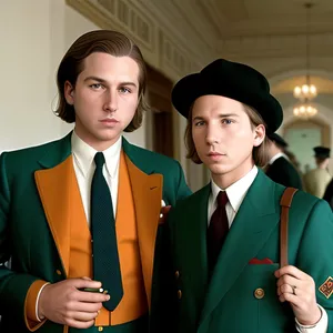 Corporate Executive Smiling at Successful Team Meeting