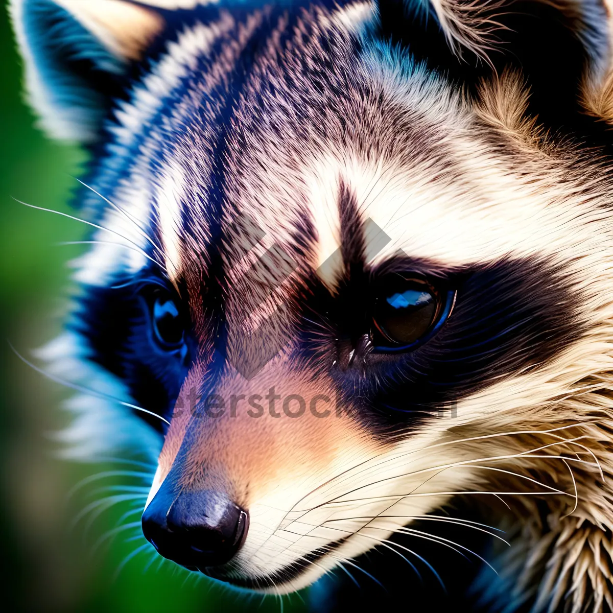 Picture of Fuzzy Feline Cutie with Whiskers