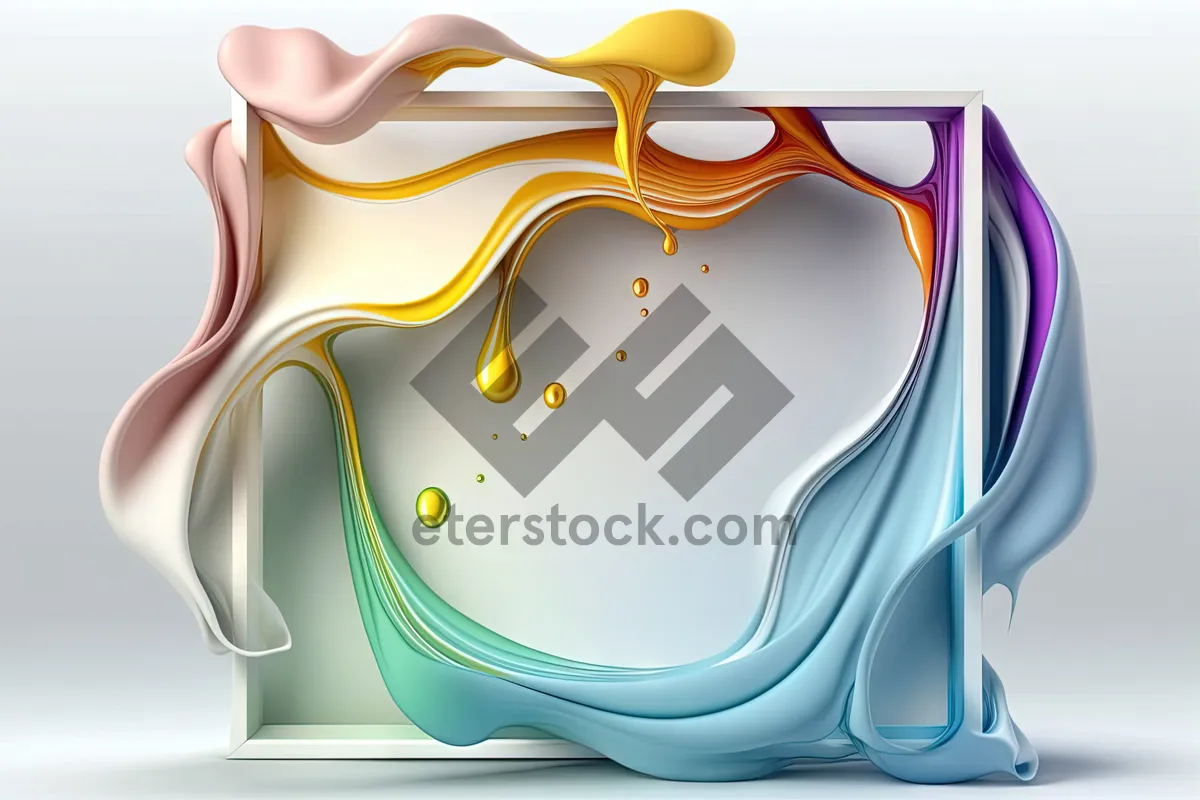 Picture of Abstract Wave Design Element