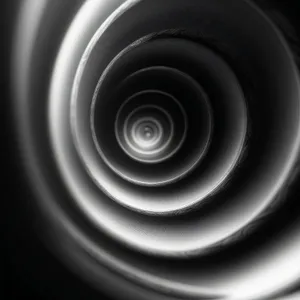 Swirling Geometric 3D Motion Graphic Design