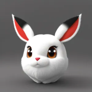 Cute Bunny Cartoon Image for Easter Fun