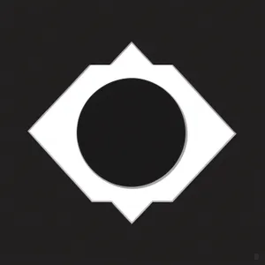 Black Hole Symbol Sign - Unique Design