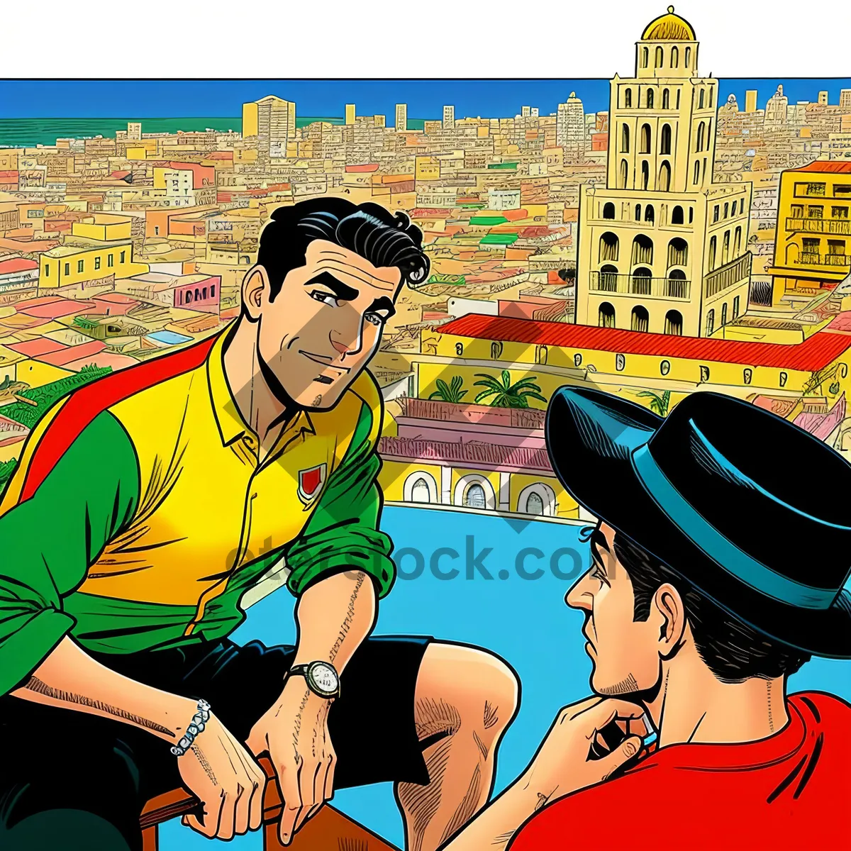 Picture of Comic Book Cartoon Magazine Art Print