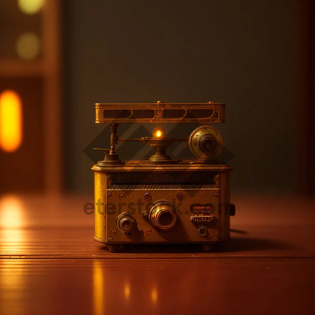 Picture of Vintage Camera Film Advance Mechanism