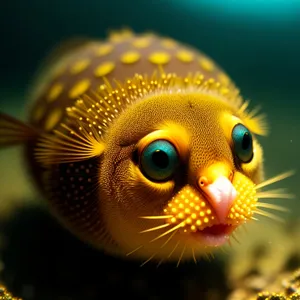 Colorful Tropical Fish in Underwater Aquarium