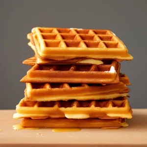 Delicious Chocolate Chip Pastry Stack