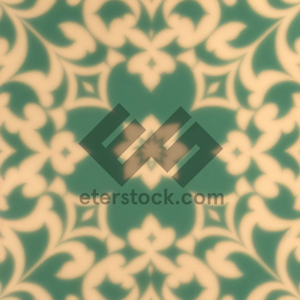 Picture of Vintage Floral Pattern Seamless Texture Fabric Design