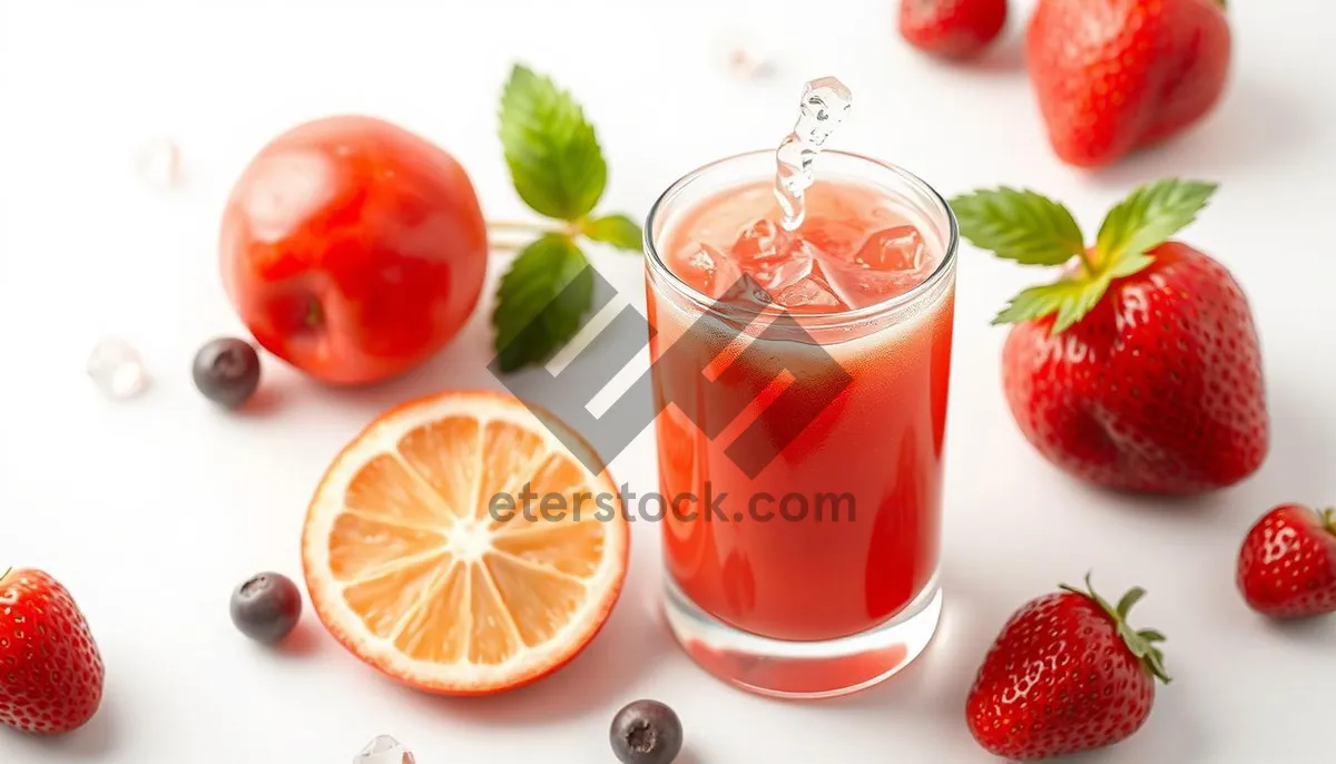 Picture of Fresh Fruit Juice Cocktail - Healthy and Delicious Refreshment