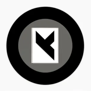 Shiny Round Web Button - Garbage Icon