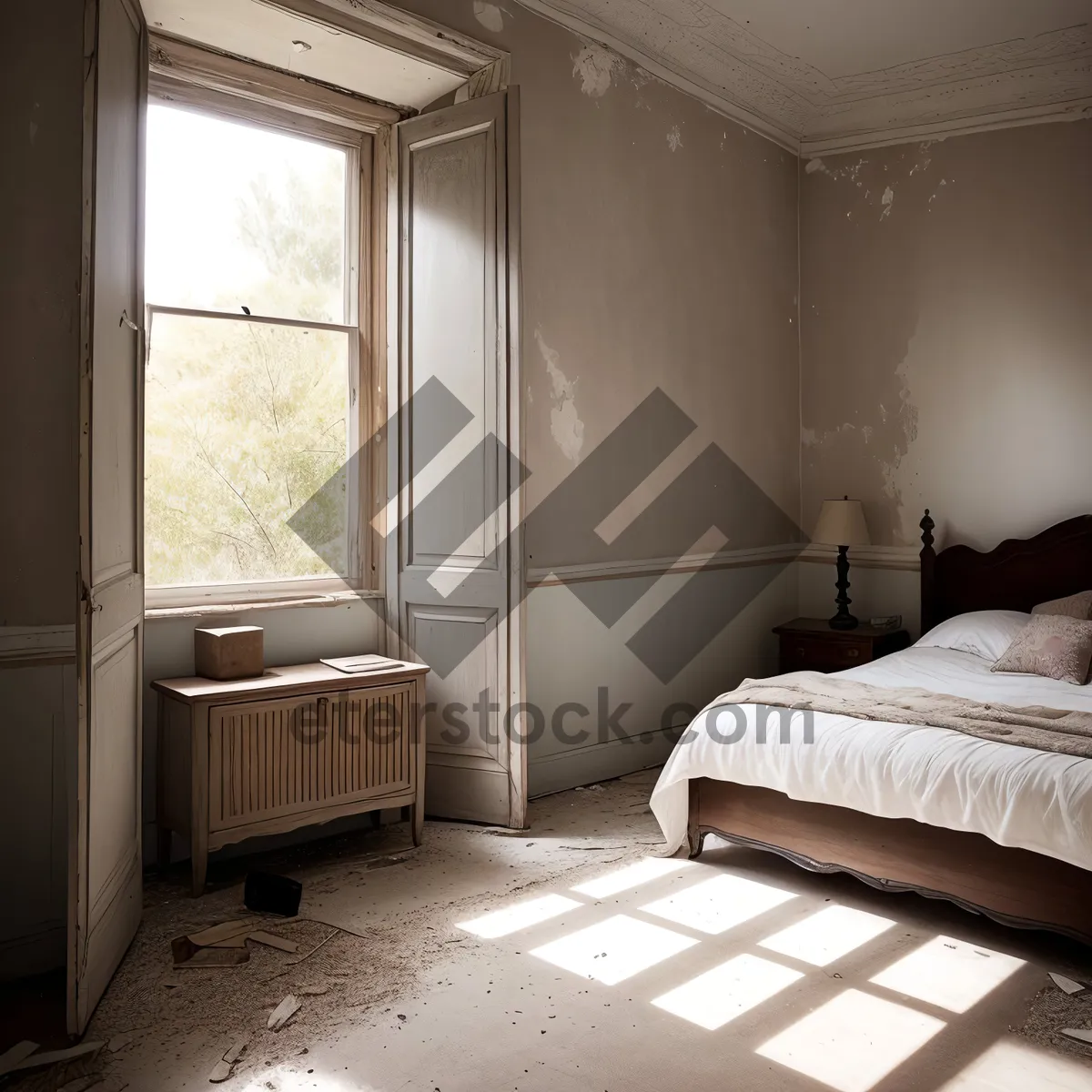 Picture of Cozy Sleep Retreat in Modern Bedroom