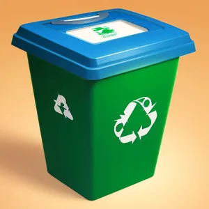 3D Garbage Bin and Shredder Package