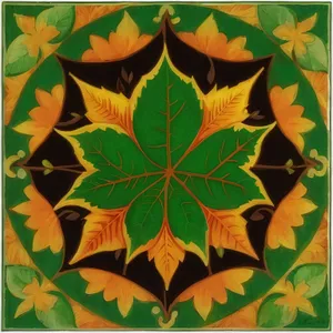 Damask Floral Wallpaper: Retro Vintage Decorative Design