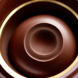 Black Speaker Set with Coffee Cup