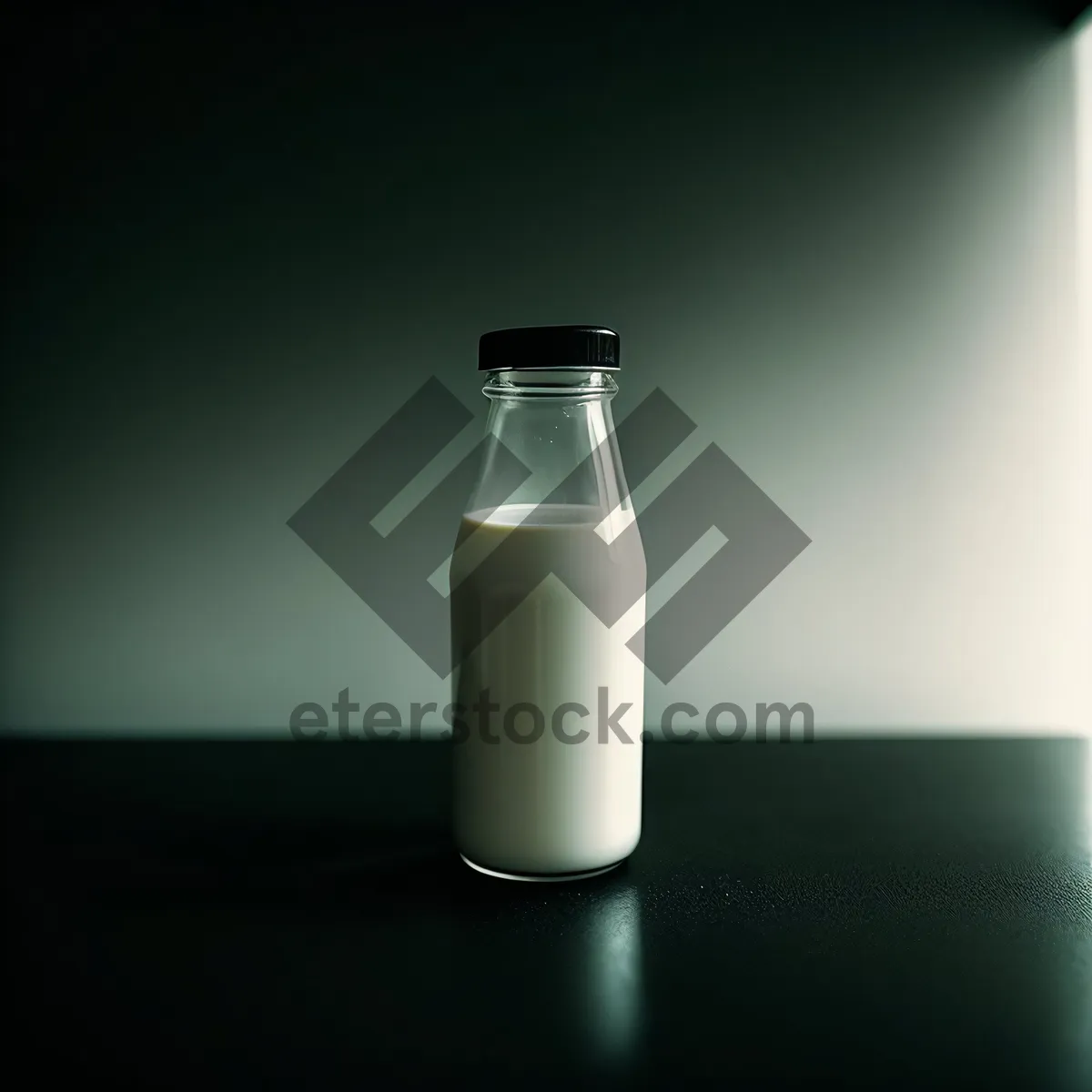 Picture of Refreshing Glass of Healthy Milk Beverage