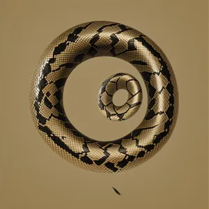 King Serpent Coiled Structure Design