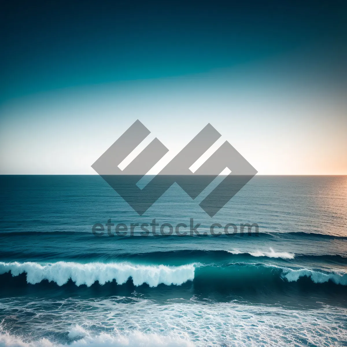 Picture of Serene Sunset on Tropical Beach