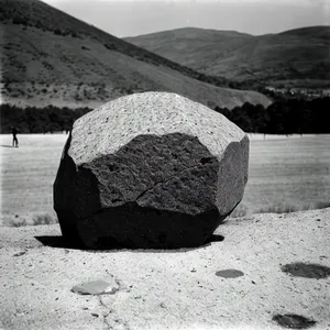 Scenic Mountain Megalith Memorial on Sand Knoll