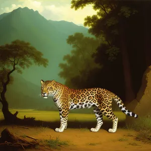 Spotted Predator in African Grasslands: Cheetah