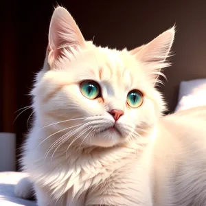 Fluffy Tabby Kitty with Curious Whiskers