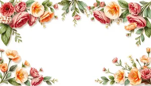 Pink floral silhouette wallpaper with elegant curves.