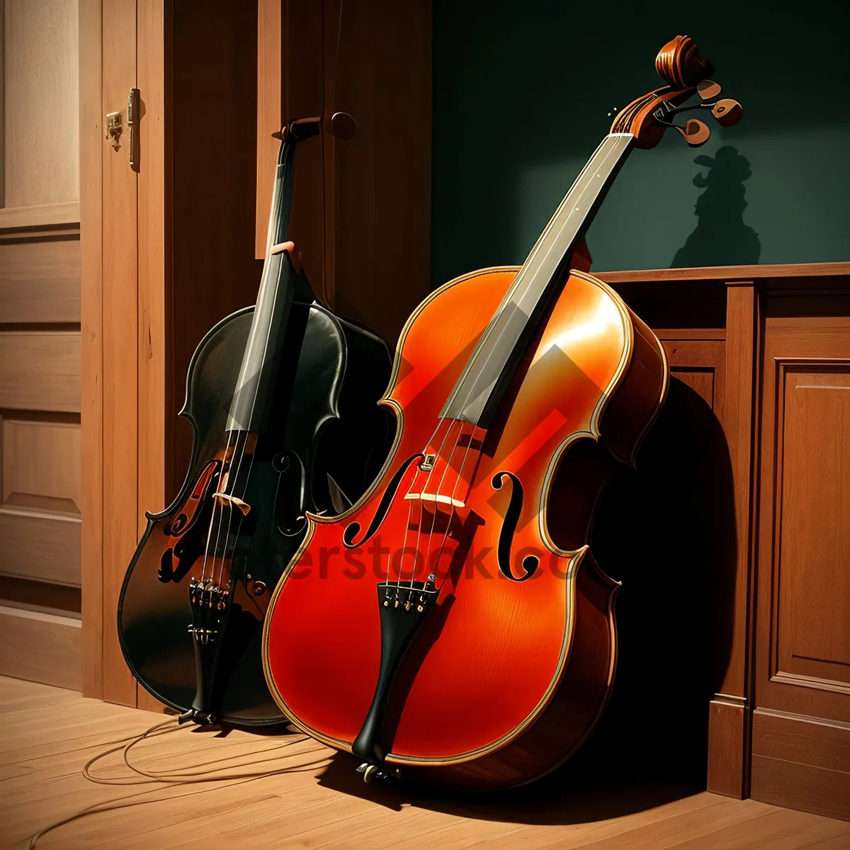 Picture of Bass Cello: Melodic Rock Performance of Electric Strings