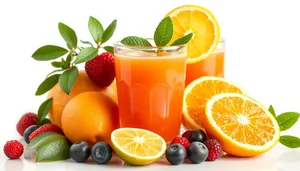 Fresh Citrus Fruits - Healthy Refreshing Vitamin Boost