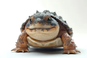 Desert Tortoise - Slow Reptile Wildlife in Tract