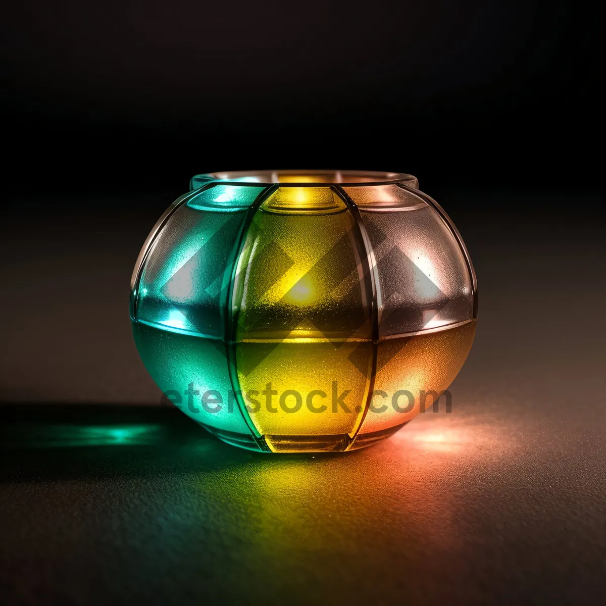 Picture of Glass Globe Vessel Container