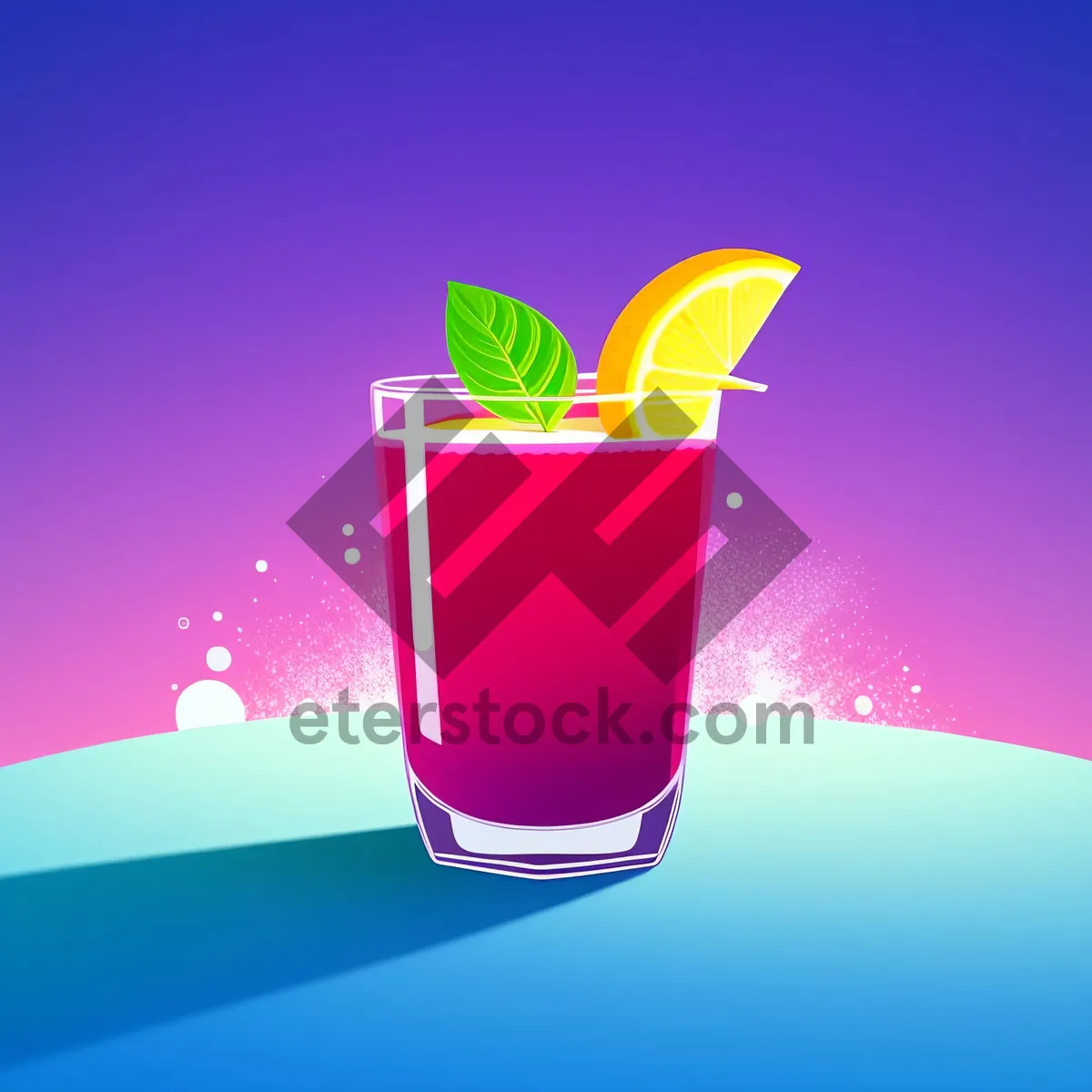 Picture of Shimmering Glass Vodka Celebration Icon