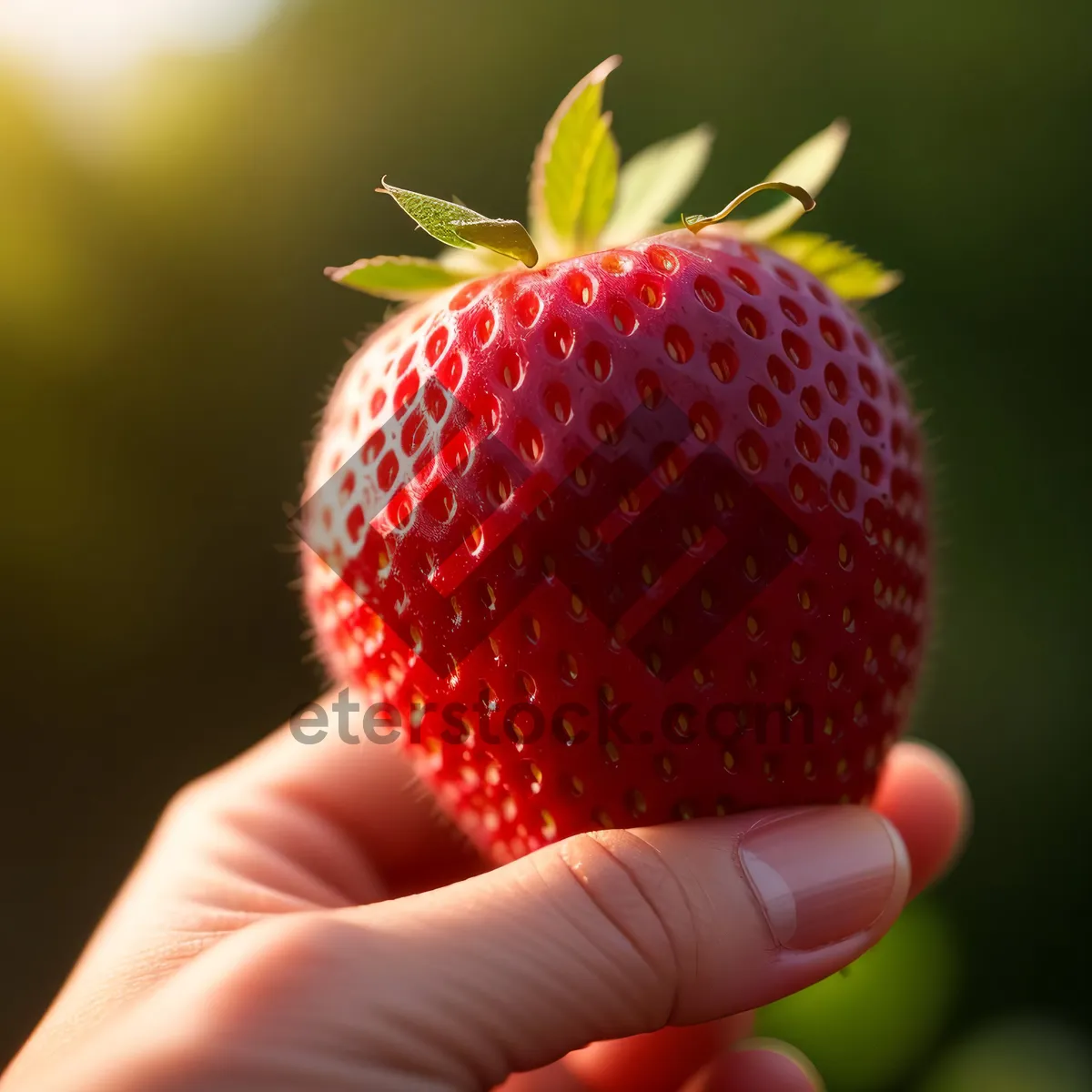 Picture of Juicy Strawberry Delight: Sweet & Fresh Organic Berries