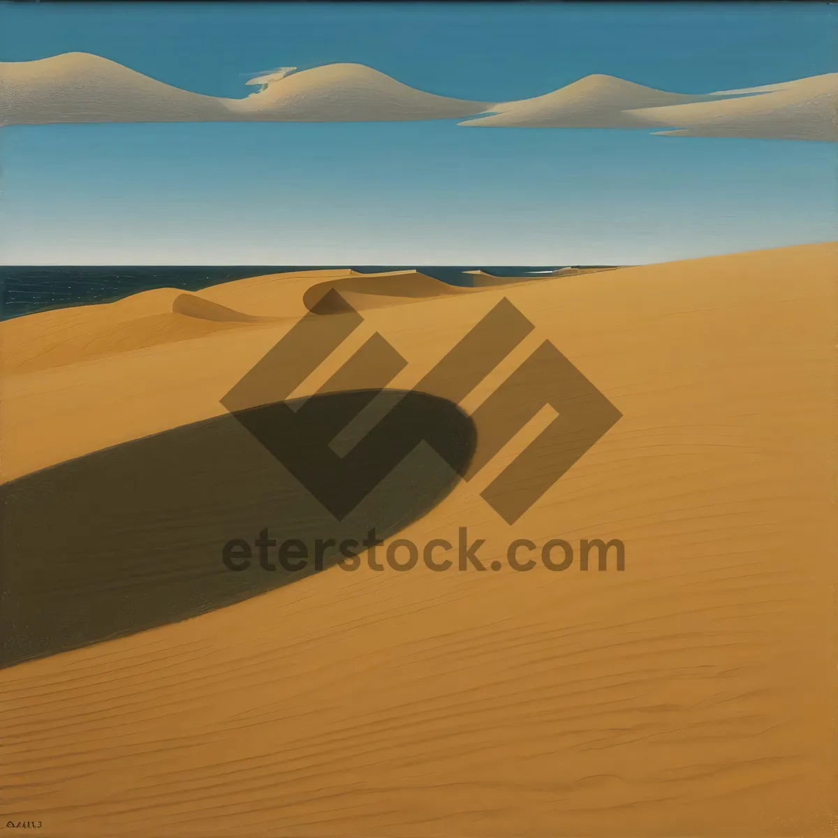 Picture of Sandy Dunescape Adventure Under Moroccan Sun